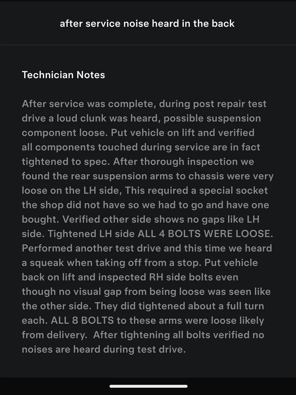 Tesla Cybertruck Fixed rattling noise in the back - Great customer service! share_8864062691906993193