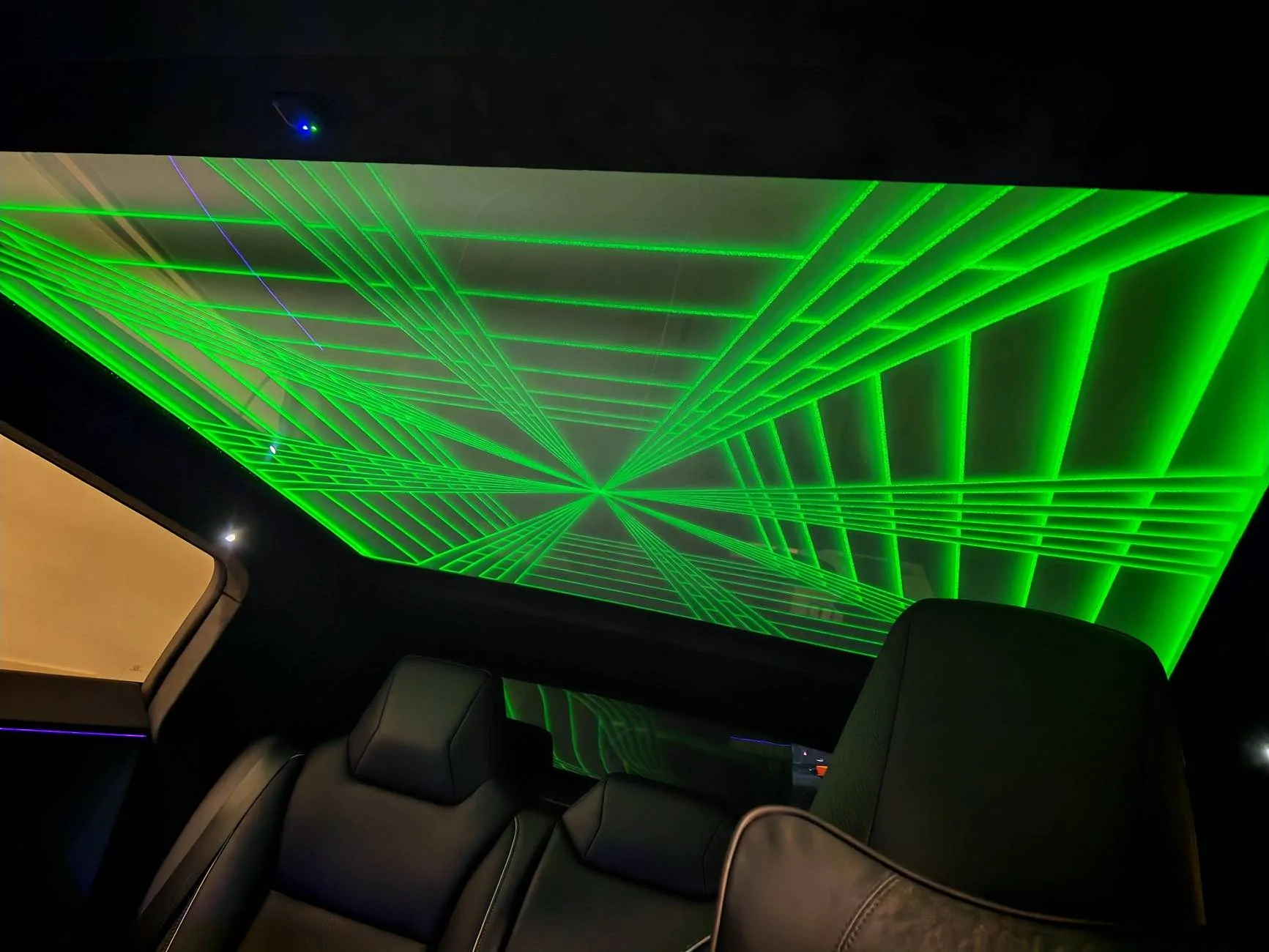 Tesla Cybertruck Starlight Dome Ambient Lighting IMG_20241212_160937