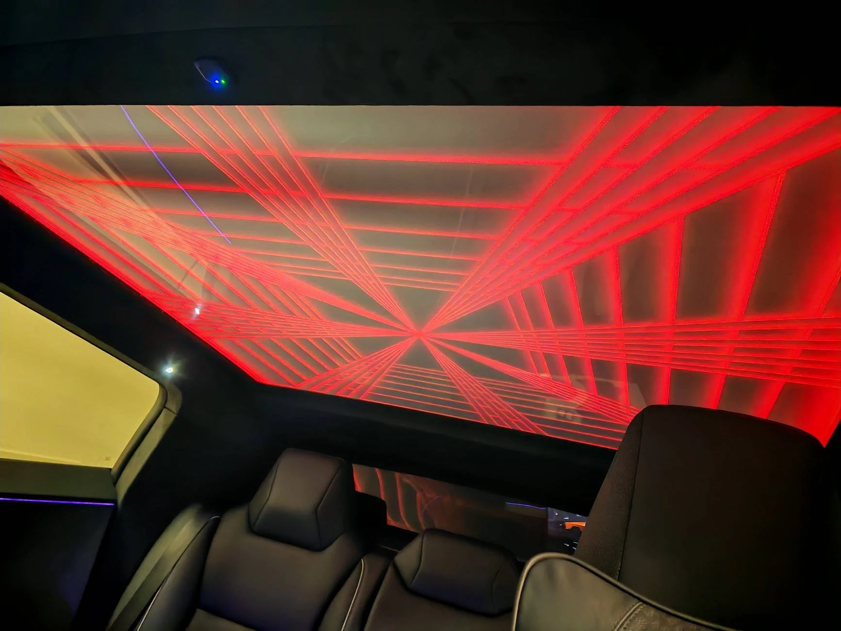 Tesla Cybertruck Starlight Dome Ambient Lighting IMG_20241212_160929