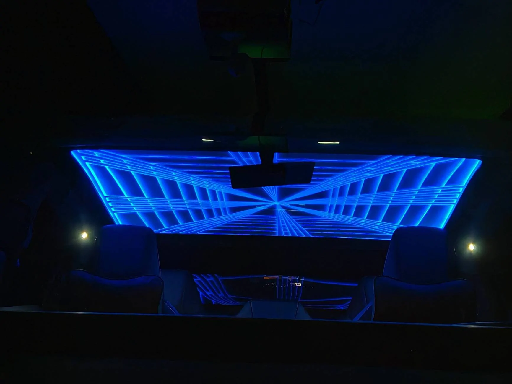 Tesla Cybertruck Starlight Dome Ambient Lighting IMG_20241212_205842