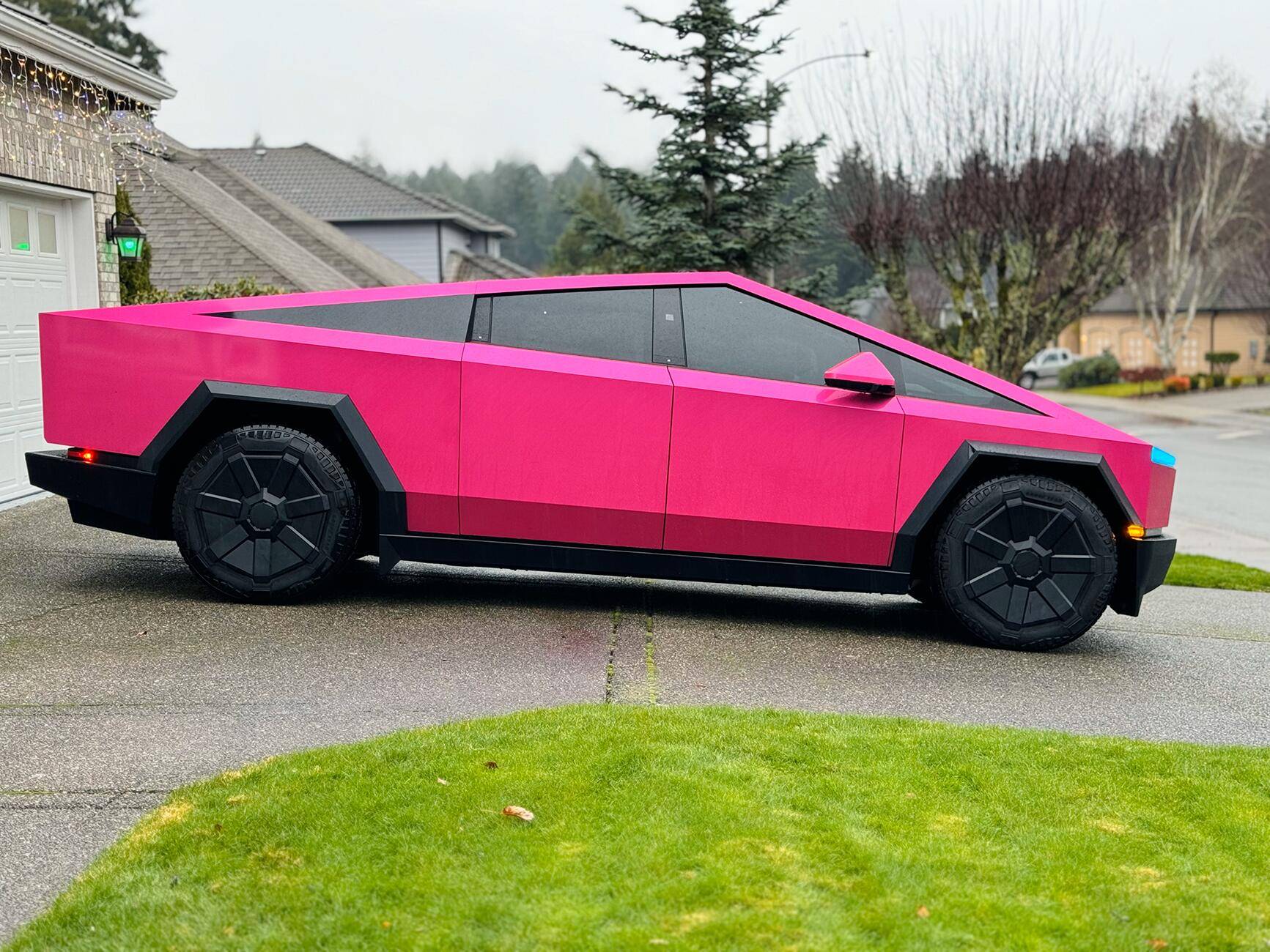 Tesla Cybertruck Bit the bullet and paid scalper prices.... Wheel Cover FOMO content IMG_6960