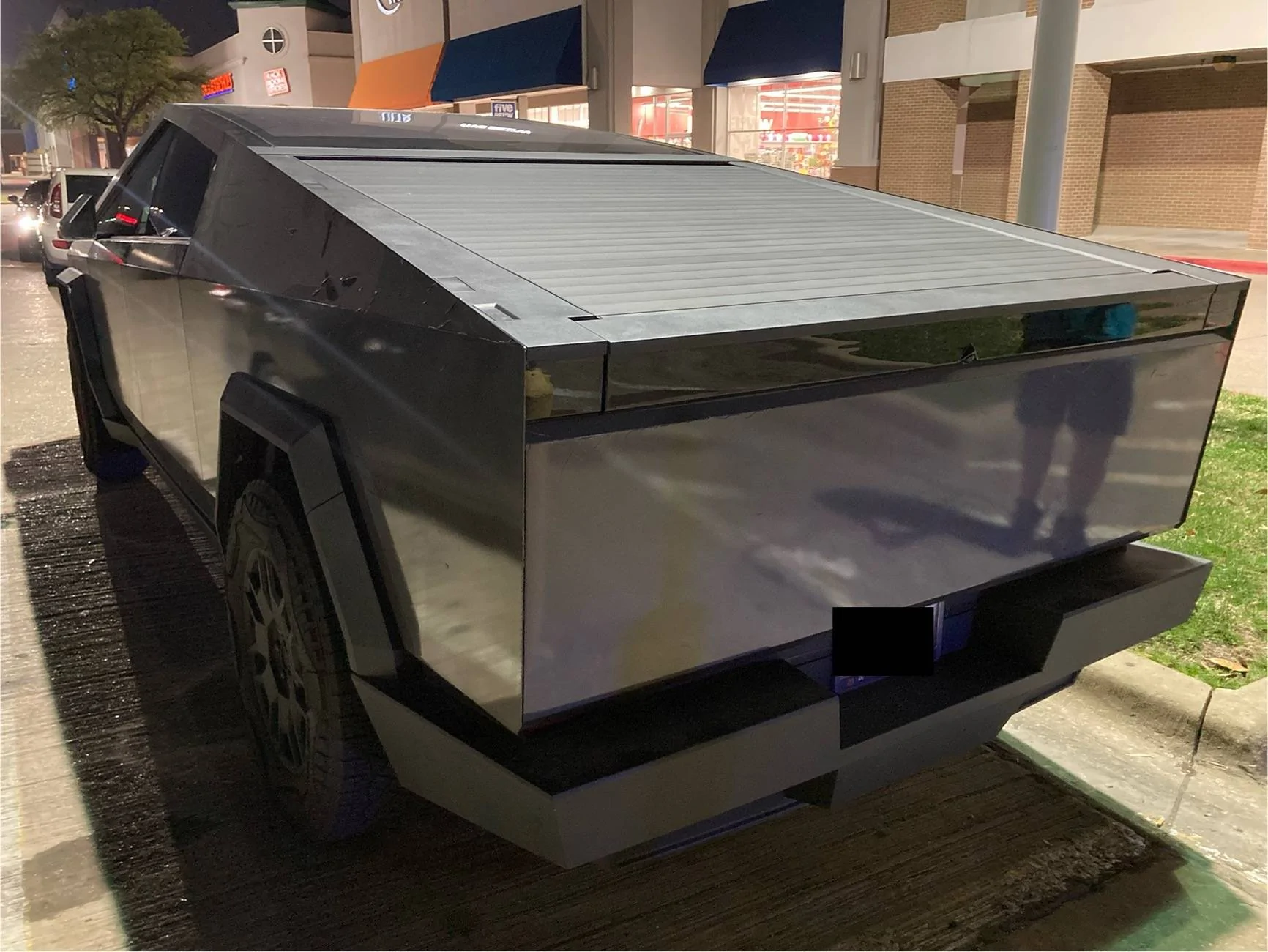 Tesla Cybertruck Bit the bullet and paid scalper prices.... Wheel Cover FOMO content IMG_5198