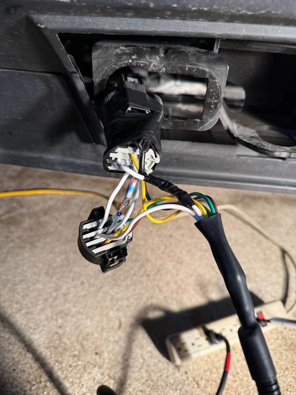 Tesla Cybertruck Stealth back up light bar DIY project IMG_2819