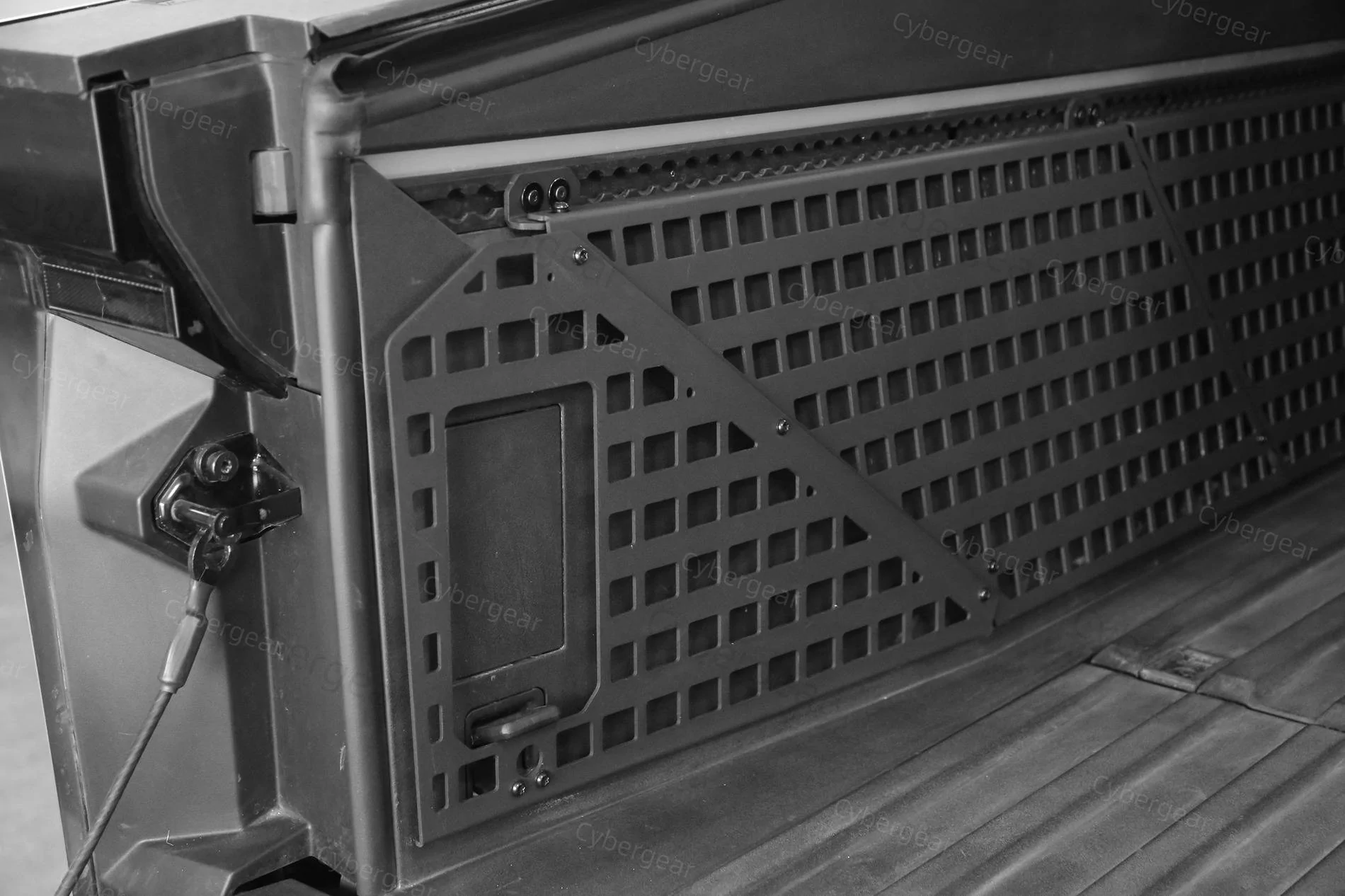 Tesla Cybertruck Truck Bed Molle Panels - All Side Coverage for Maximum Utility & Protection 6a1412782826154e7a63a129ee29f48