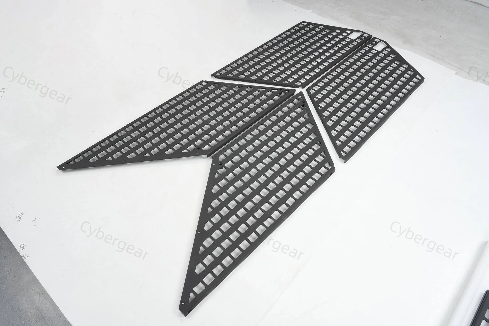 Tesla Cybertruck Truck Bed Molle Panels - All Side Coverage for Maximum Utility & Protection 71e055640241f8bd1db388771e7ed84