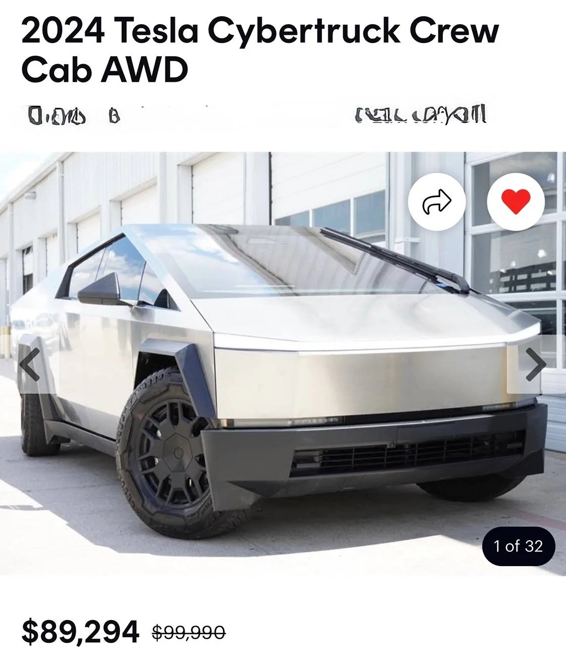 Tesla Cybertruck Foundation Series is BACK (in Tesla online inventory)! IMG_0854