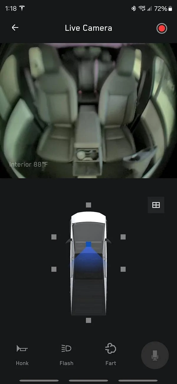 Tesla Cybertruck Update-Fixed: Blurry Cabin Camera in my CT AWD, anyone else have this issue and know how to fix? Screenshot_20241003_131800_Tesla