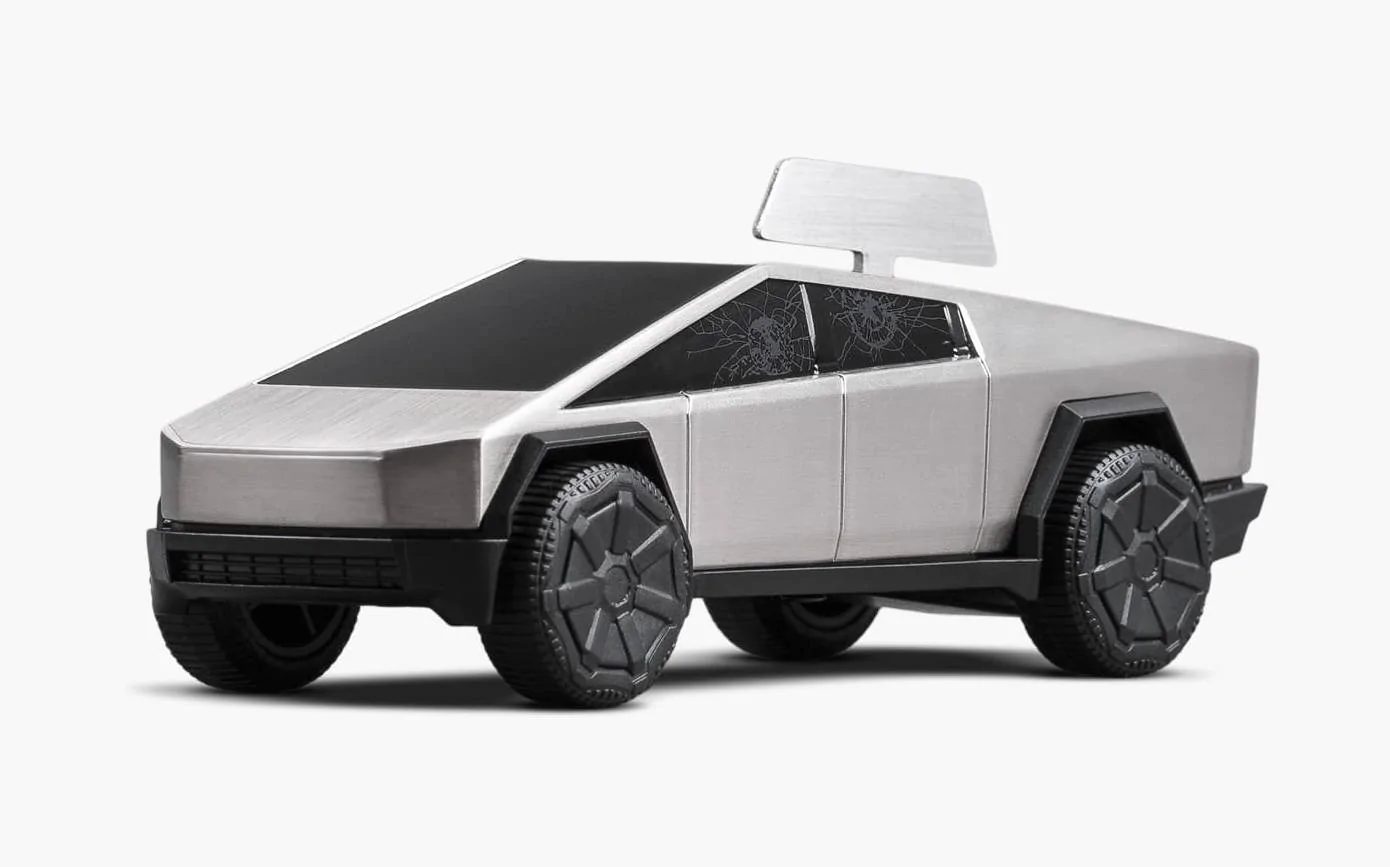 Cybertruck Wind-Up Racer Toy Car released in Tesla Shop | Tesla