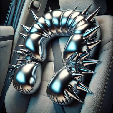 Tesla Cybertruck Neck Pillow for Cybertruck seats by Teslaunch 1734533230689-sy