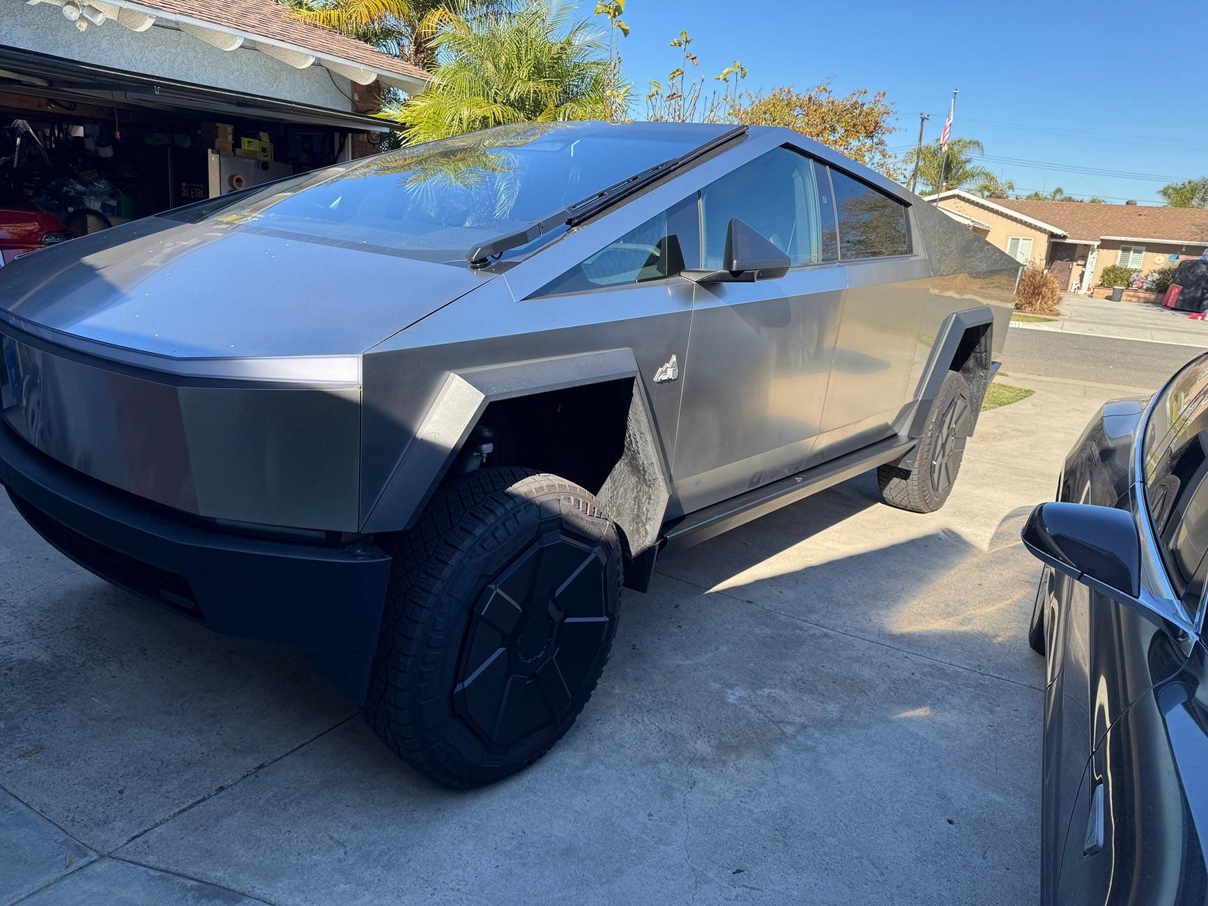 Tesla Cybertruck T-Sportline Side Step Installed IMG_5565