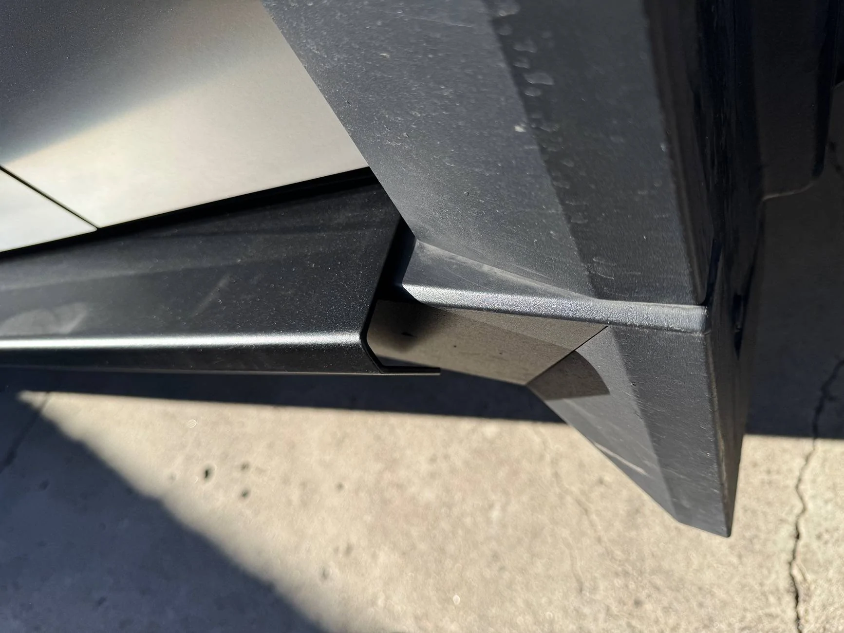 Tesla Cybertruck T-Sportline Side Step Installed IMG_5569