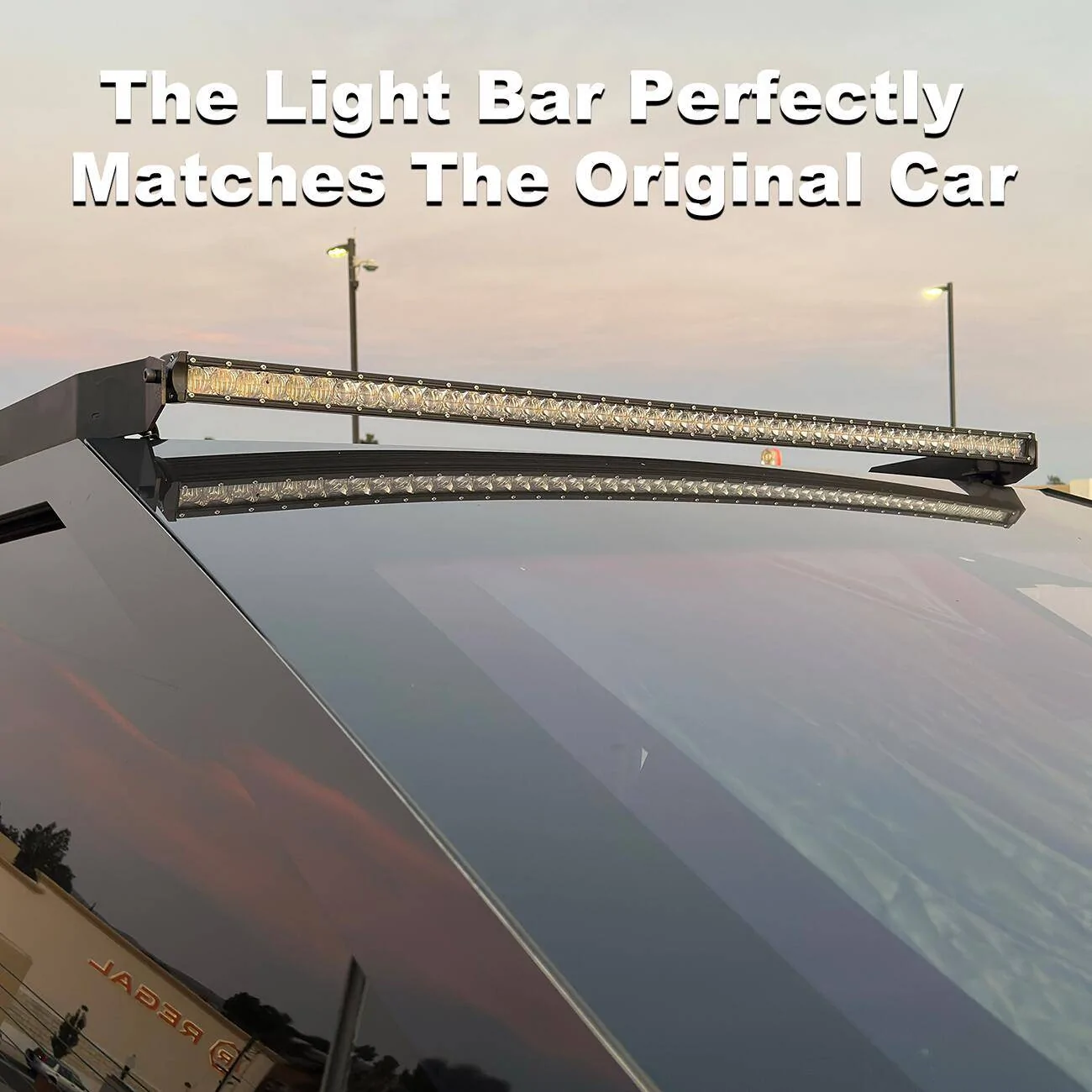 Tesla Cybertruck Cybertruck Headlight Bar by Hansshow - Great Upgrade in Winter  3-1