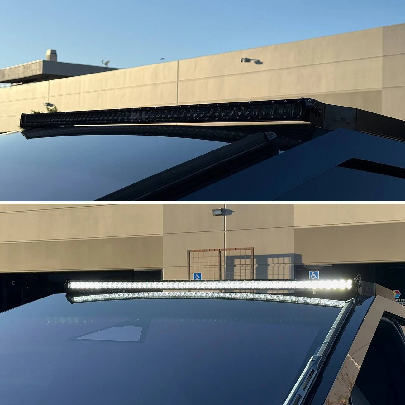 Tesla Cybertruck Cybertruck Headlight Bar by Hansshow - Great Upgrade in Winter  6