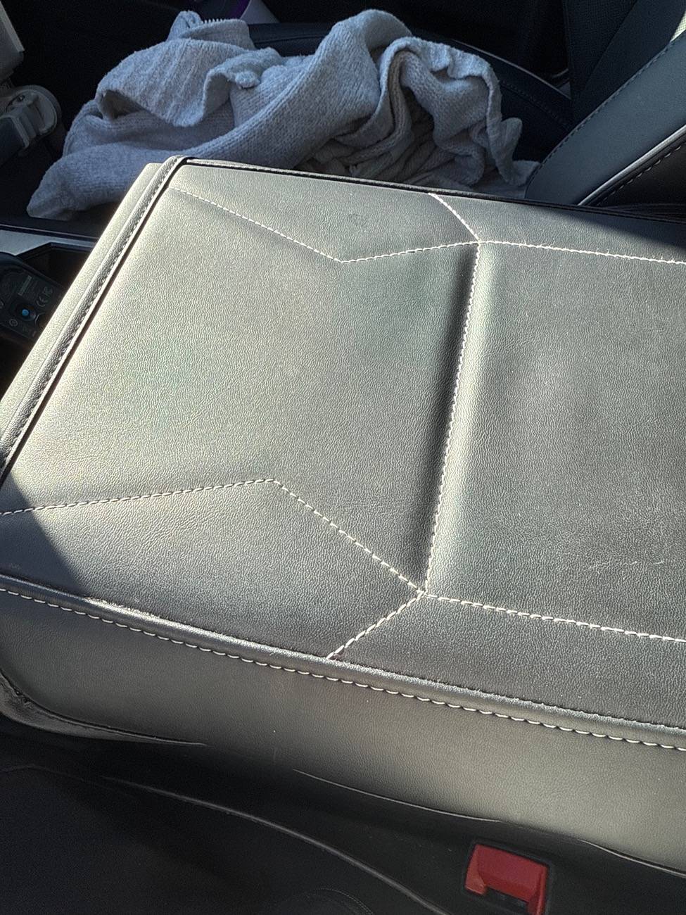 Tesla Cybertruck BestEvMod - V3 Thickened Center Console Armrest Cover + 10% Off! image