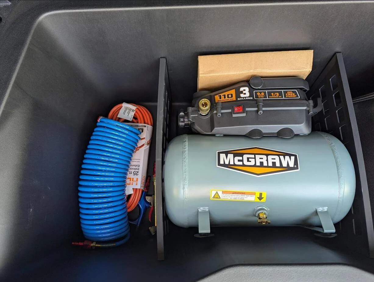 Tesla Cybertruck Tire Inflator….may be over kill but works great. 1734720970743-r
