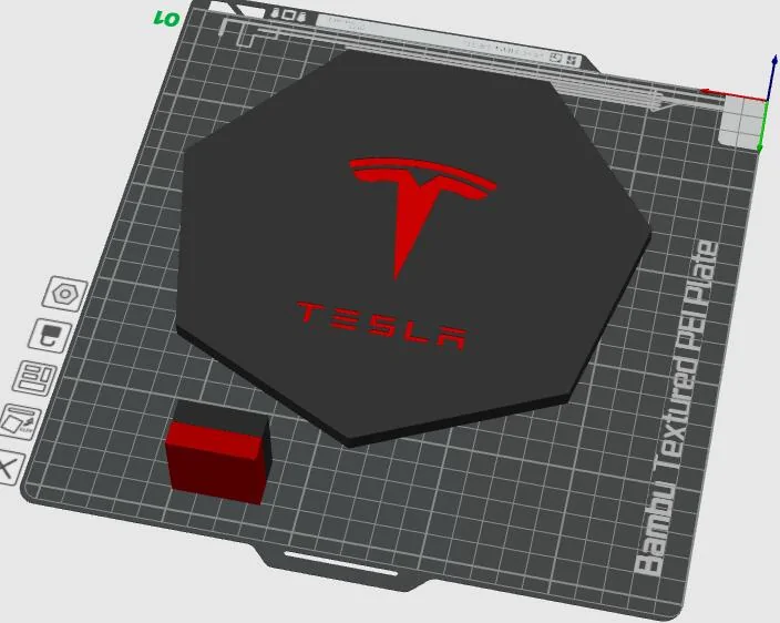 Tesla Cybertruck 3D print Wheel Cap with Tesla Logo Screenshot 2024-12-20 at 10.12.07 PM