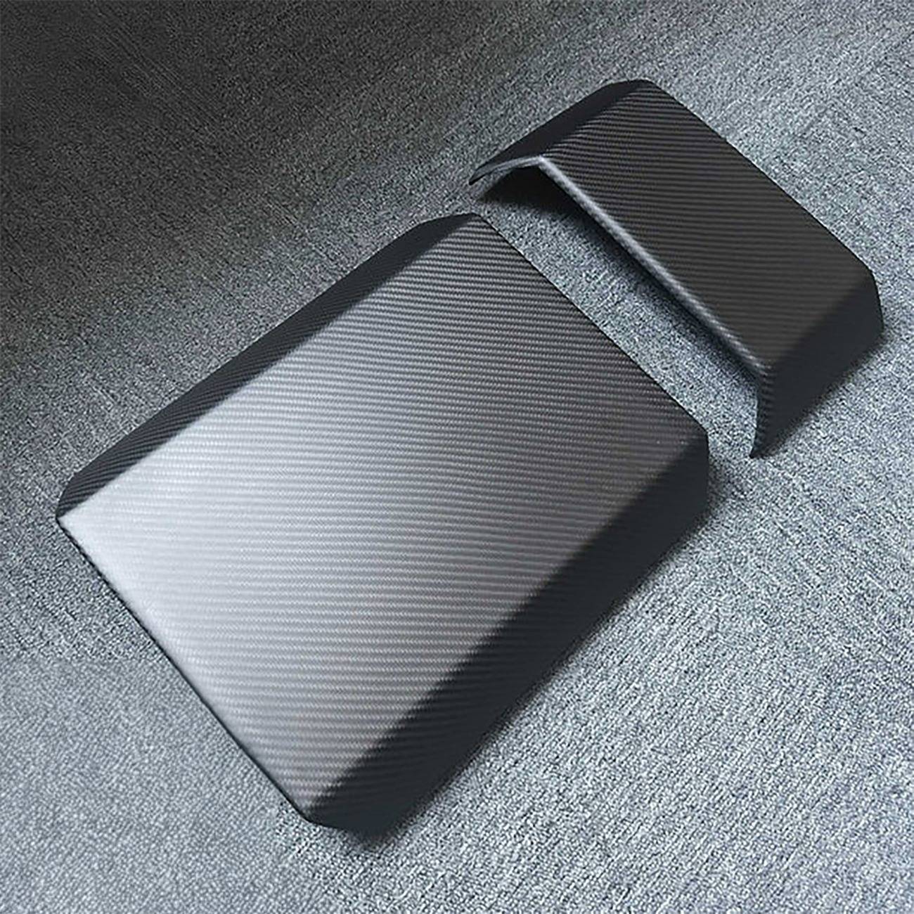 Tesla Cybertruck Transform Your Cybertruck with Real Carbon Fiber Armrest & Rear Screen Frame Covers! 🚗💥 1734754441235-ve