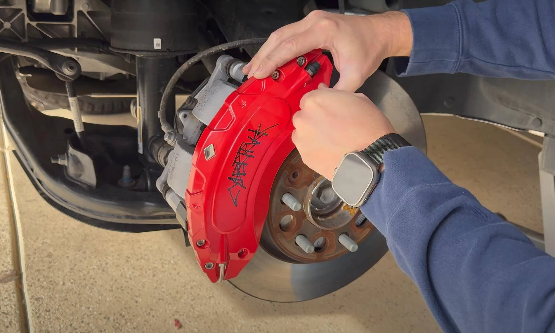 Tesla Cybertruck 🚨 Cybertruck Brake Caliper Covers – New Colors Avaliable in Teslaunch! 🎨✨-White/Orange/Pink/Black/Green/Tiffany Blue/Beetroot Purple/Lavender Purple 002