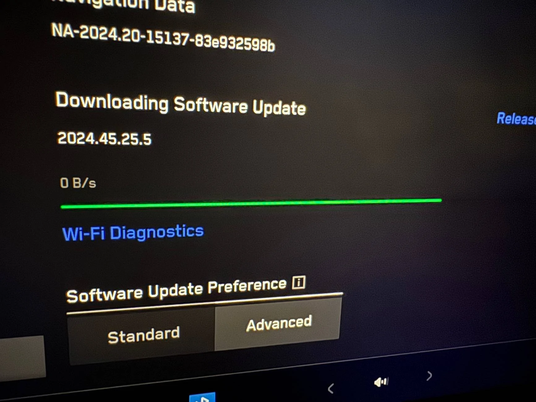 Tesla Cybertruck Holiday Update 2024 installing now w/ FSD 13.2.2! IMG_0066
