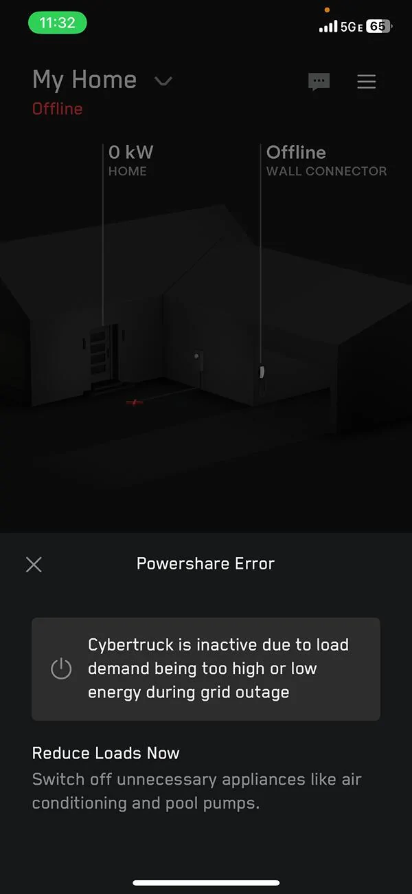 Tesla Cybertruck PowerShare installed.  Now what?? IMG_3638