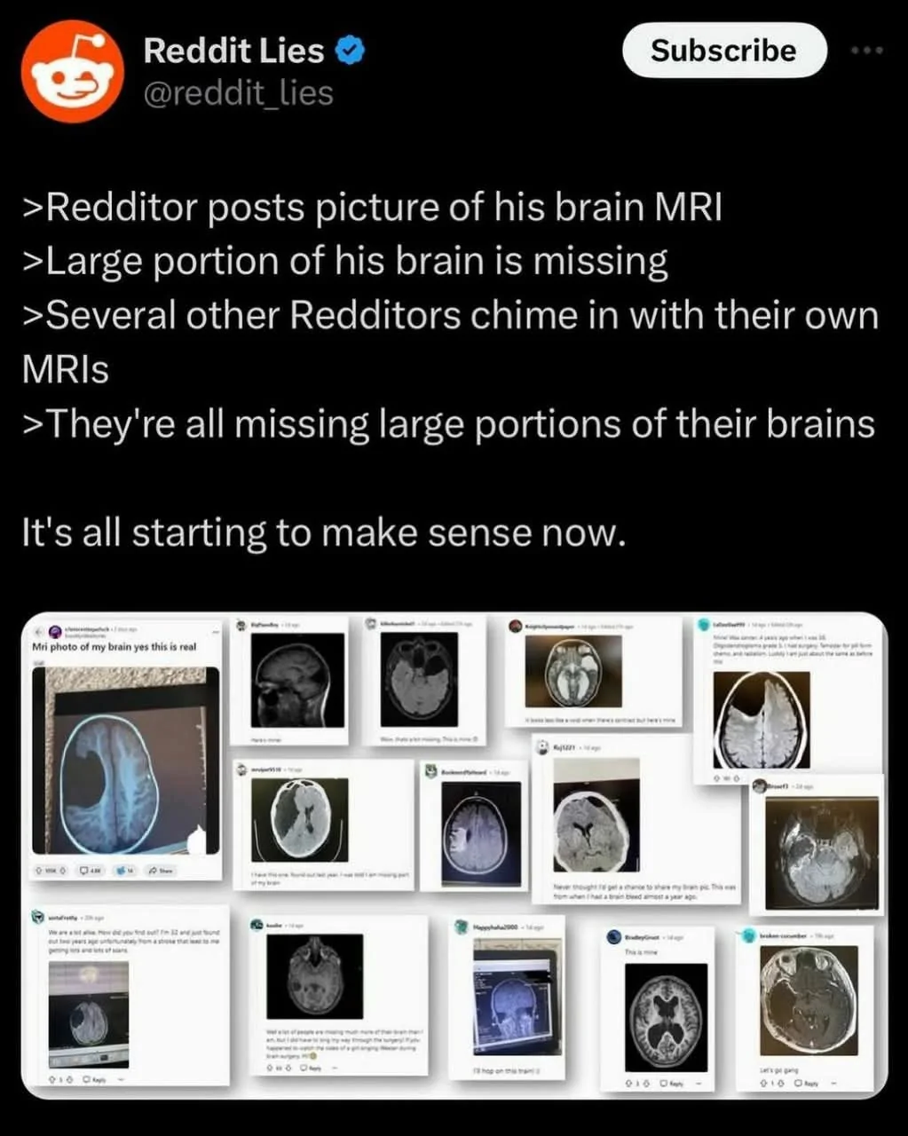 Tesla Cybertruck Reddit has no sense of humor FB_IMG_1734978428258