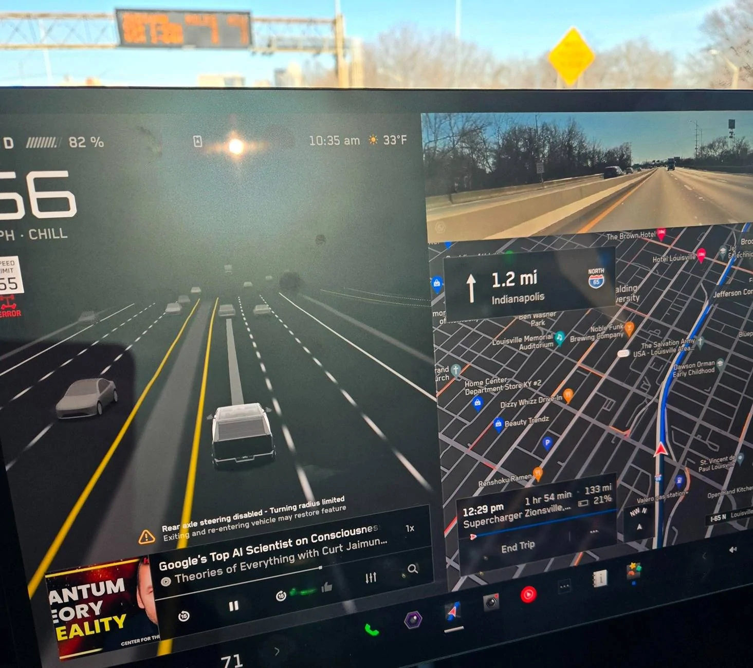 Tesla Cybertruck Superchargers Causing Alerts? Screenshot