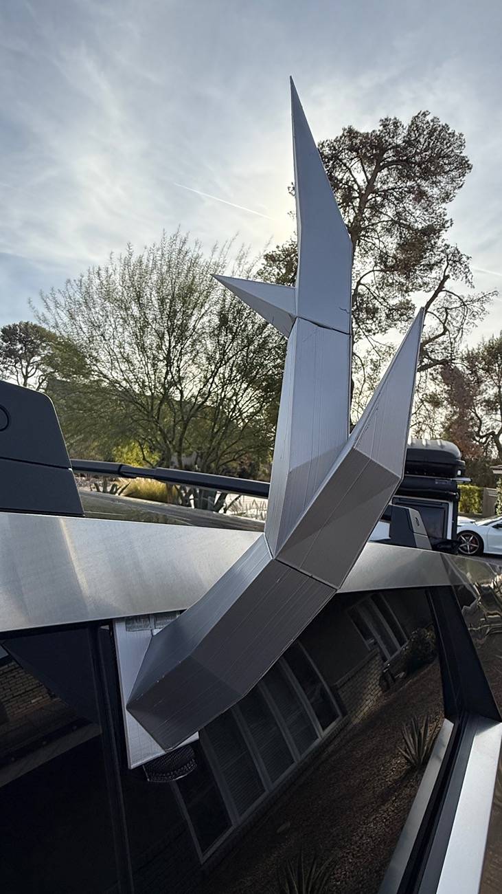 Tesla Cybertruck 🦌Cyber Antlers! - Alpha Build IMG_2641
