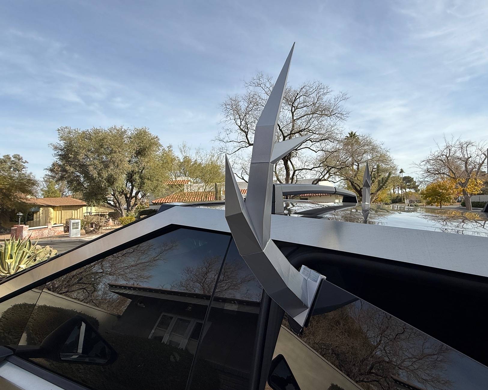 Tesla Cybertruck 🦌Cyber Antlers! - Alpha Build IMG_2644