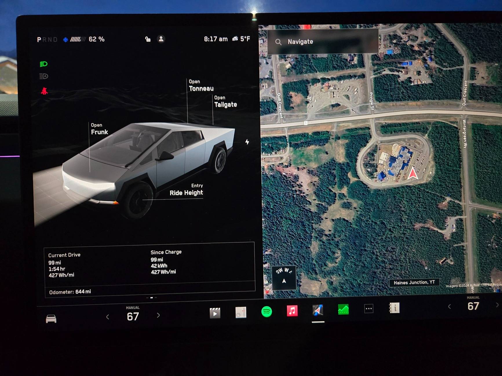 Tesla Cybertruck 🥶 The ultimate winter test: Yukon Cybertruck solstice trip 20241222_101702