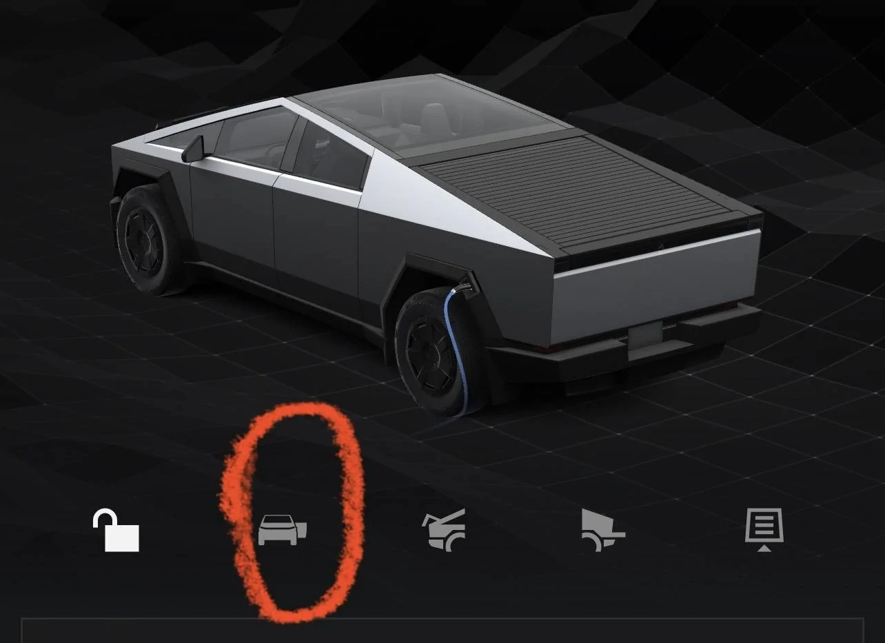 Tesla Cybertruck Open Doors Control now in Tesla app for Cybertruck with 2024.44.25.5 1735019834726-l5
