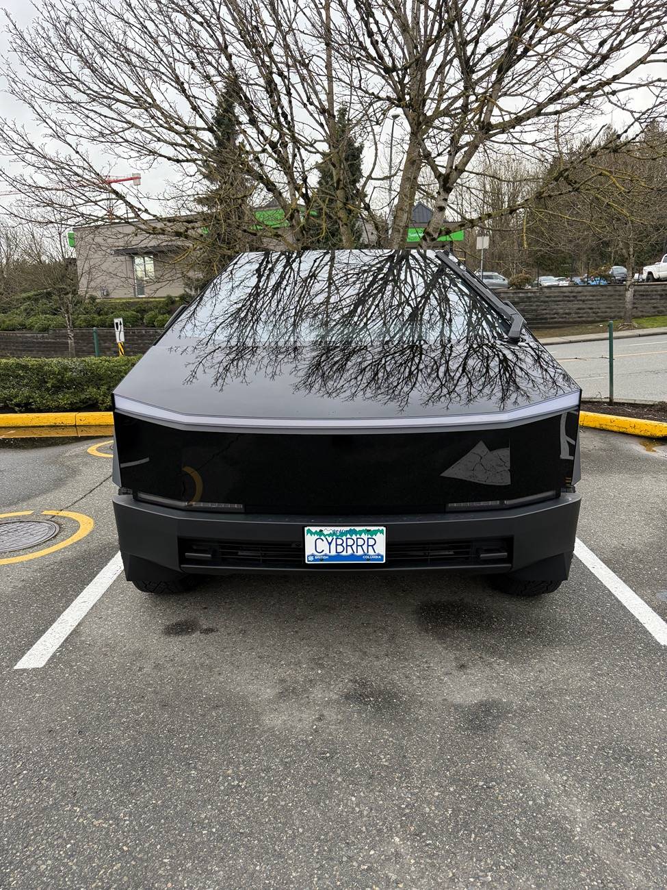 Tesla Cybertruck New CT, New Wrap, New personalized License Plate IMG_4157