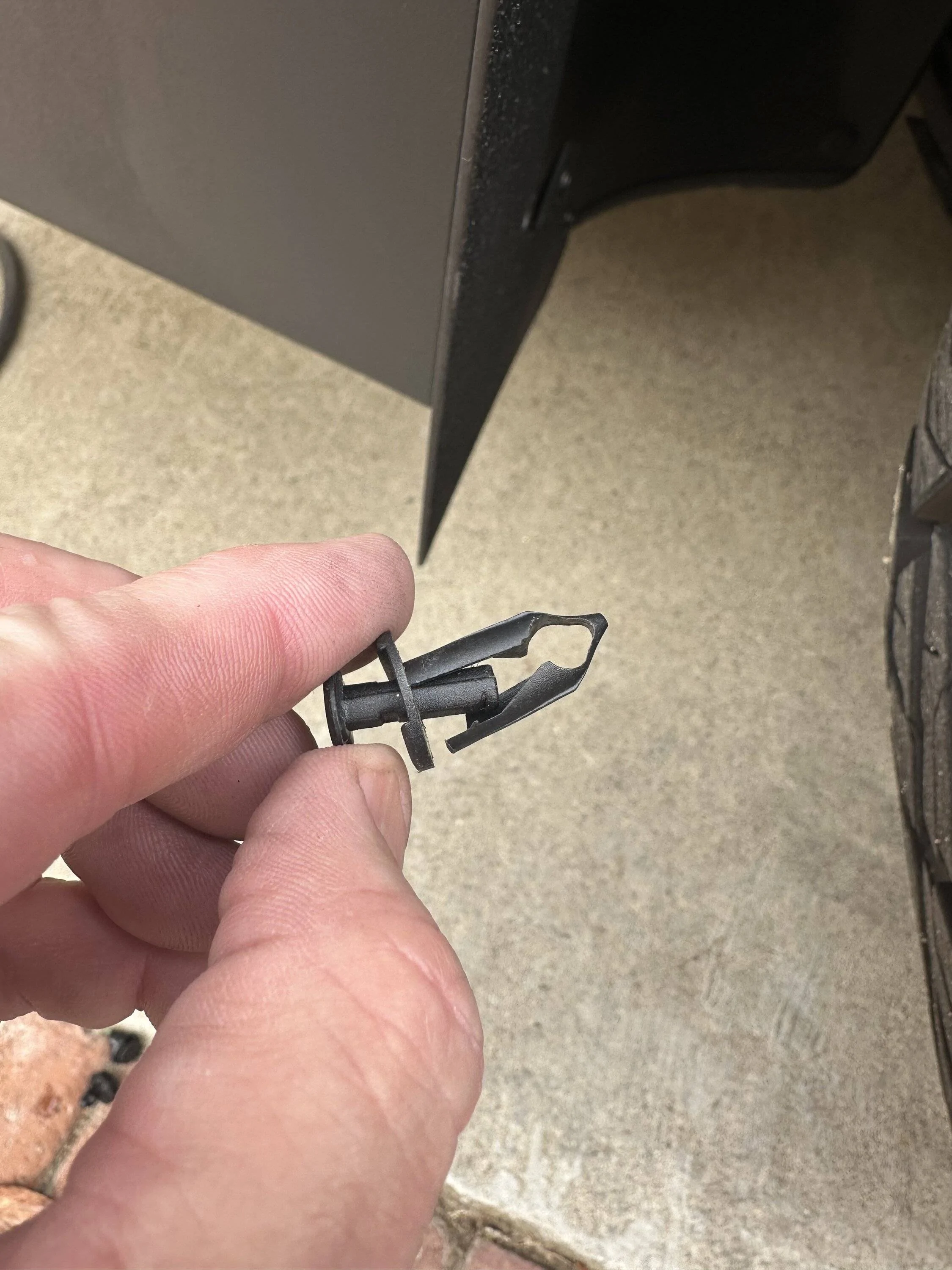 Tesla Cybertruck T-sport line Carbon Fiber mud flaps body pins IMG_1768