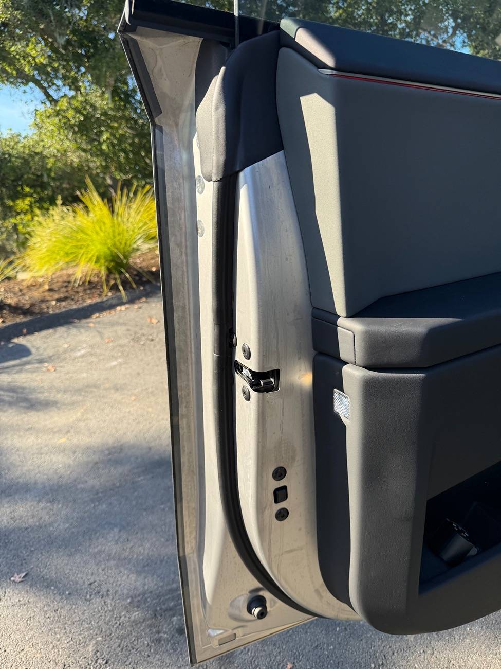 Tesla Cybertruck Cybertruck wrapped in 50% Tinted / Smoked PPF Wrap Film IMG_8224