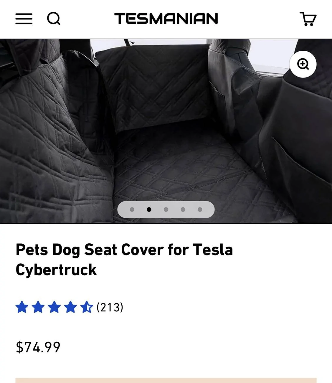 Tesla Cybertruck I joined the Cybertruck Family today / Protecting center console and screen from dog? IMG_1191