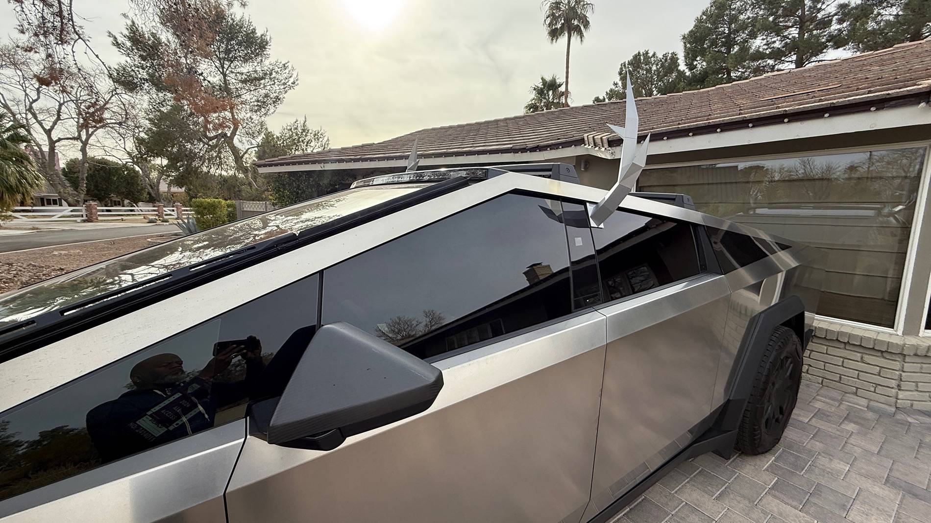 Tesla Cybertruck 🦌Cyber Antlers! - Alpha Build IMG_2713
