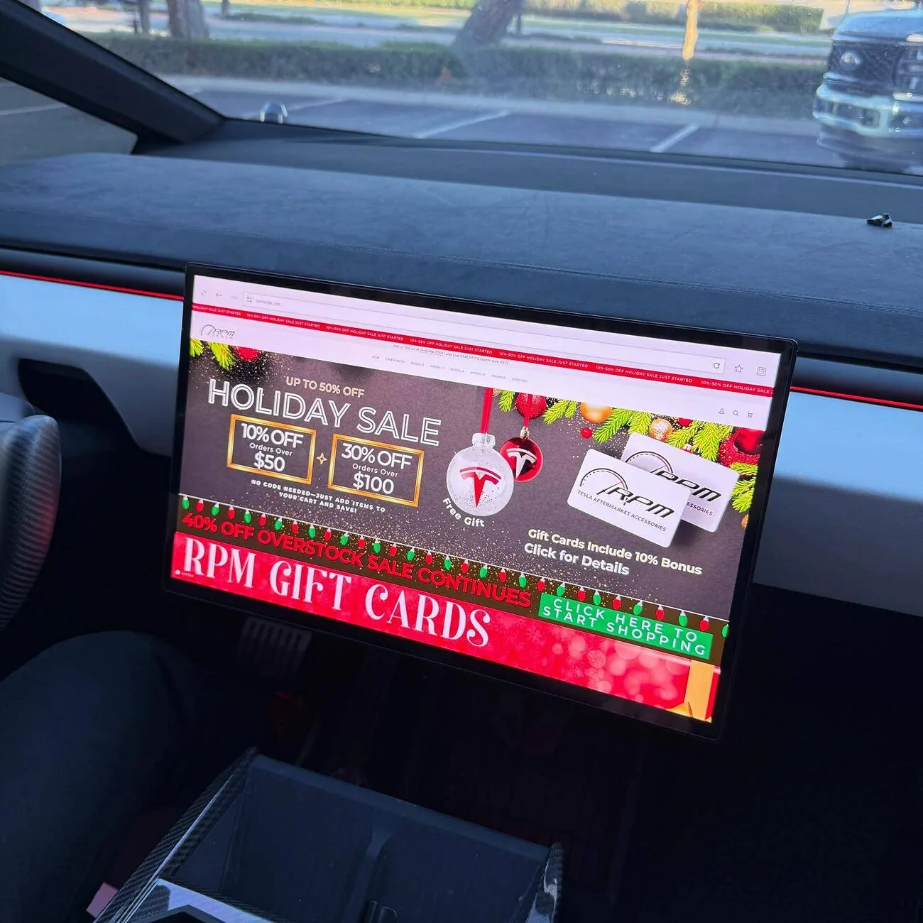 Tesla Cybertruck 🚨RPM TESLA New Product Alert🚨 - Cybertruck Dual Axis Swiveling Display Mount Kit 1735594965612-rl