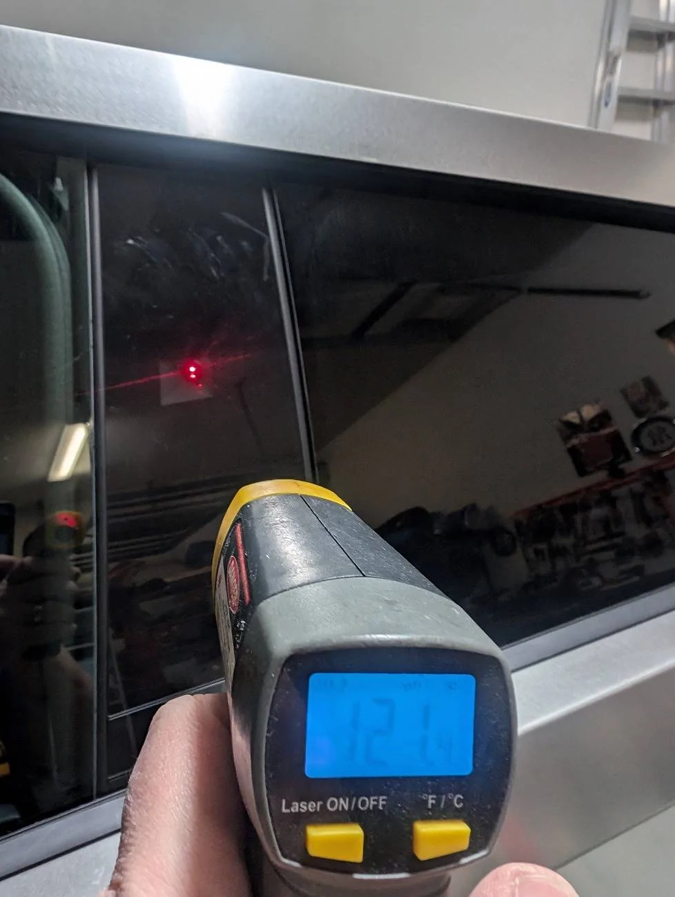 Tesla Cybertruck B pillar camera extremely hot PXL_20241230_234915047