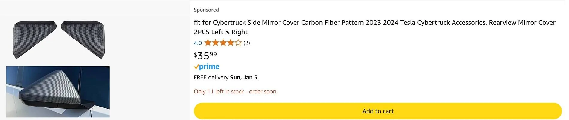 Tesla Cybertruck Broke my plastic side mirror housing. Where to buy replacement part? IMG_2131