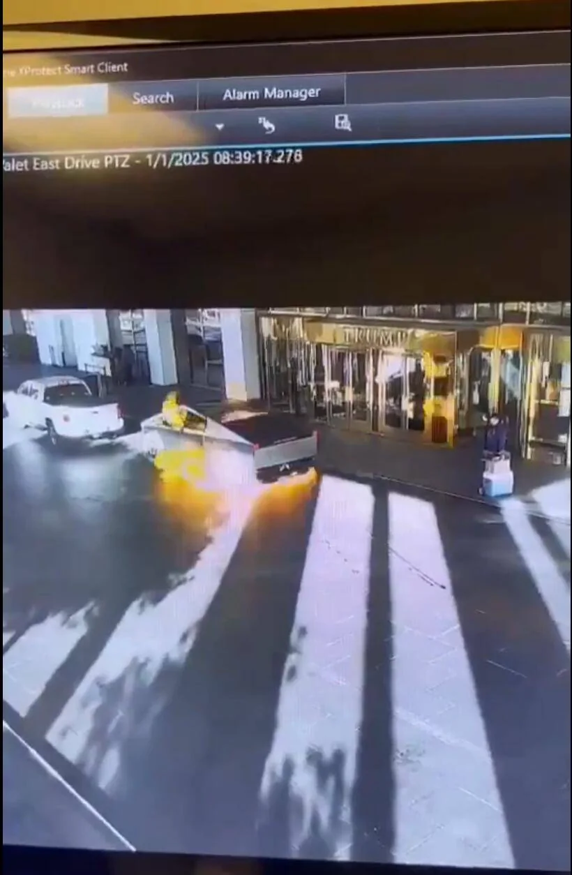 Tesla Cybertruck Cybertruck explosion in Las Vegas; terrorism investigation underway [ADMIN WARNING: NO POLITICS] 1735762836771-qq