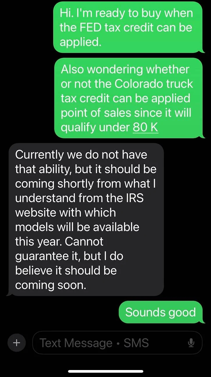 Tesla Cybertruck 2025 Cybertruck now listed as eligible for $7500 federal tax credit 1735837942330-m3