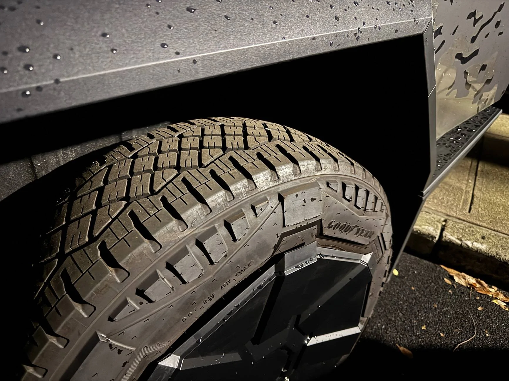 Tesla Cybertruck Tire life / longevity for Cybertruck? Post yours IMG_1381