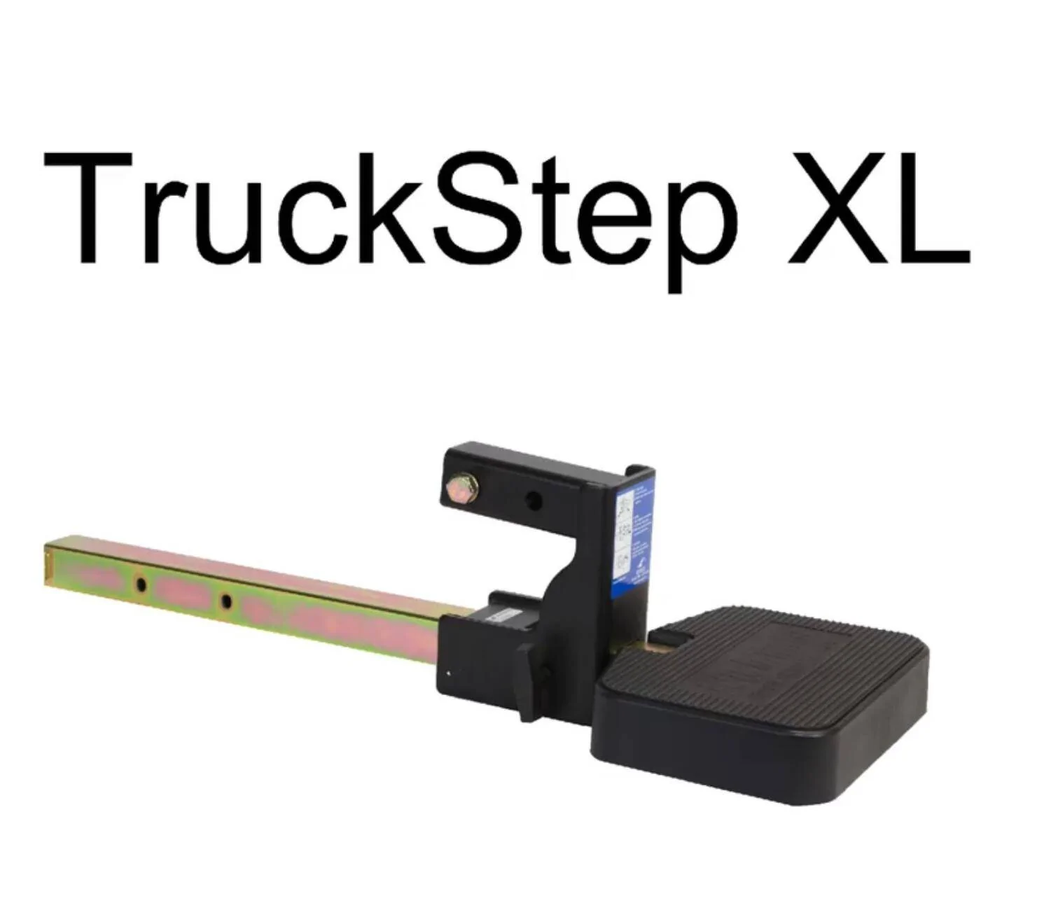 Tesla Cybertruck Black Horse 48" rear bumper step installed 1736026645012-n3