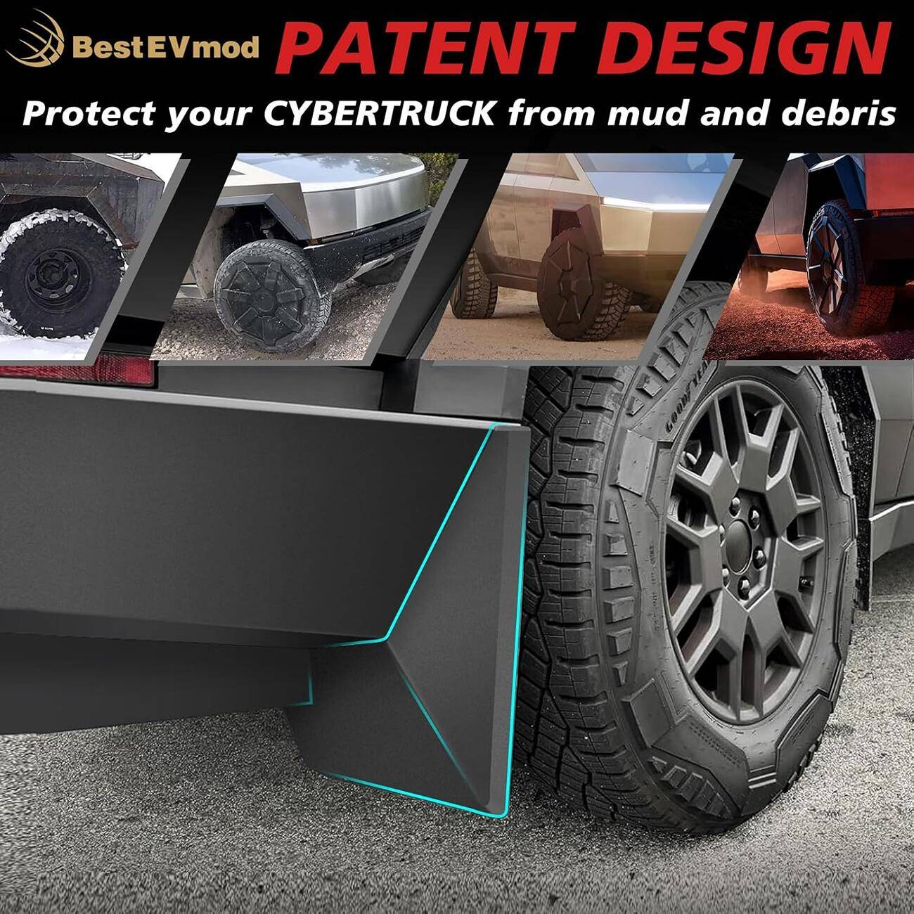 Tesla Cybertruck BestEvMod – Cybertruck Upgraded Mud Flaps 15% Off 1736132682927-m8