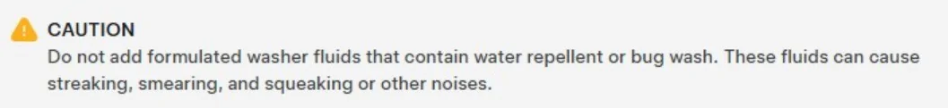 Tesla Cybertruck Windshield wiper fluid - best recommendations? NSDLnRM