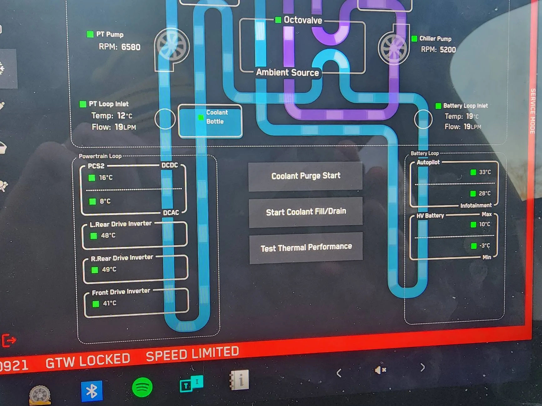 Tesla Cybertruck That was close! 😅 -32F battery 🪫 low 20250105_085641