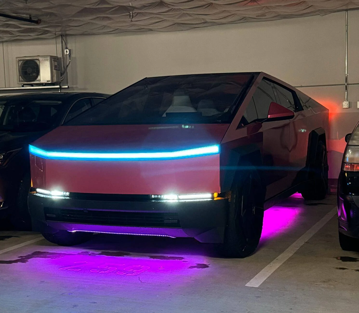 Tesla Cybertruck Underglow lighting kits. Do they cause problems? IMG_7285
