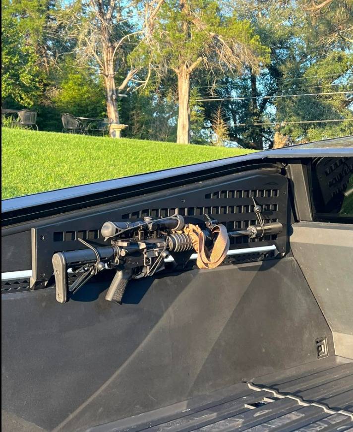 Tesla Cybertruck Firearms (Guns / Rifles) Mount Locations? [⚠️ *** Storage Talk Only *** No Glorification, States, Laws, Permits, Usage, or Politics Discussions] 464617389_122187272018204325_4403907406041039800_n