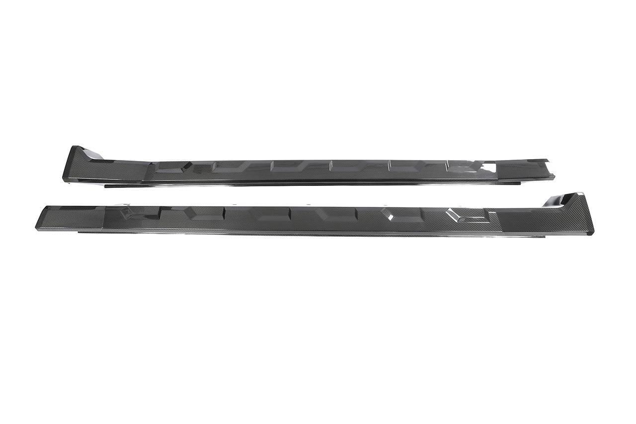 Tesla Cybertruck Introducing New Carbon Fiber Wide Body Package -- T Sportline Cybertruck-CarbonFiber-Gloss-16