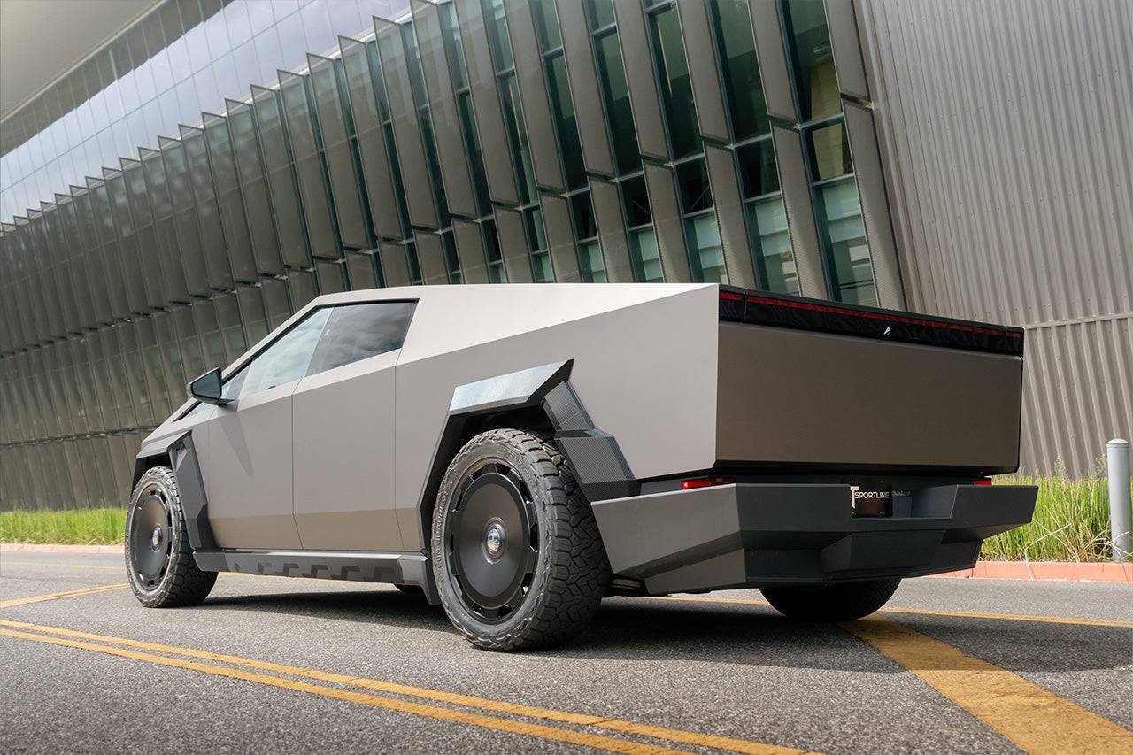 Tesla Cybertruck Introducing New Carbon Fiber Wide Body Package -- T Sportline CFP3_4000x@2x.progressive