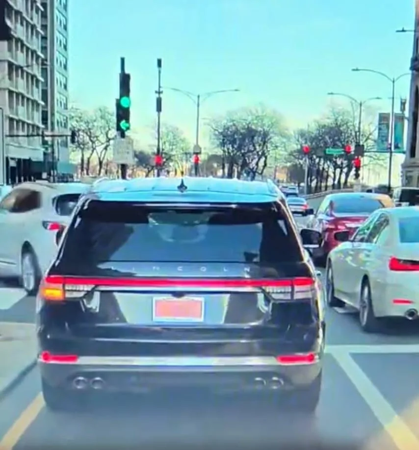 Tesla Cybertruck Guy walks into traffic while on his phone. Kicks my CB. SmartSelect_20250108_170807_Firefox